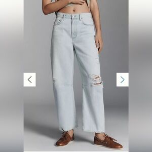 Citizens of Humanity Miro Mid-Rise Relaxed Tapered Jeans NWT barrel-leg